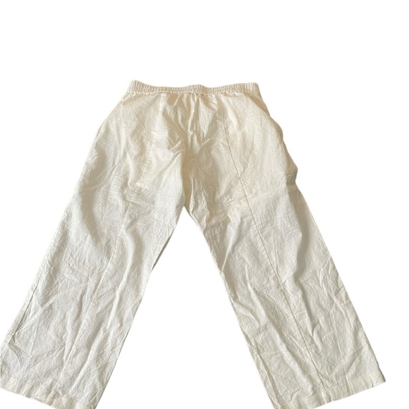 Universal Standard Coastal White linen blend pants - Picture 5 of 12